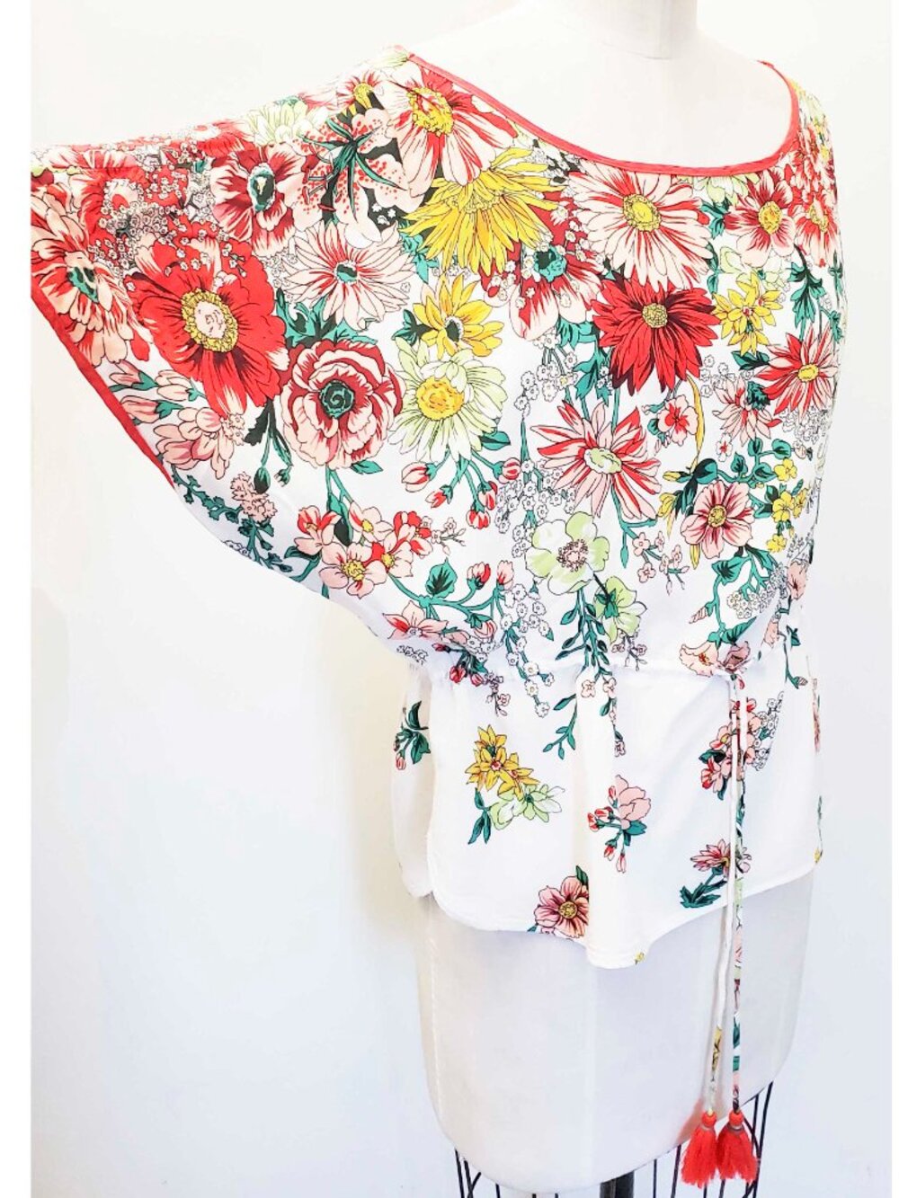 Anthropologie Womens Springtime Sleep Shirt Floral Print M